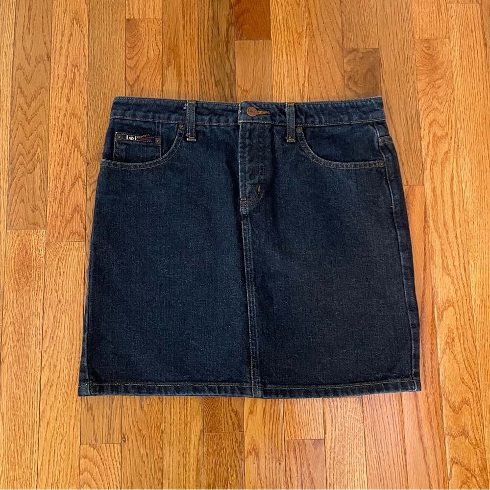 Vintage LEI Denim Mini Jean Skirt